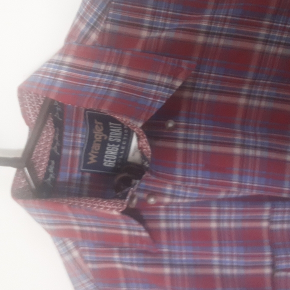 Wrangler George Straight Collection LS Button Down Shirt Sz M - Picture 2 of 6